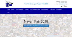 Desktop Screenshot of navanfair.com