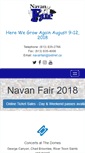 Mobile Screenshot of navanfair.com